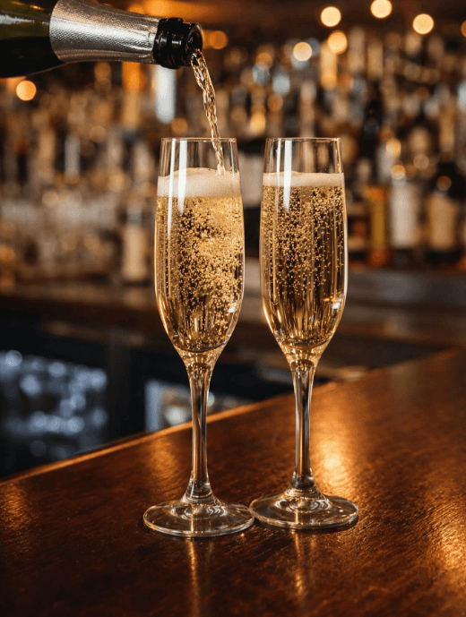 Champagne flutes