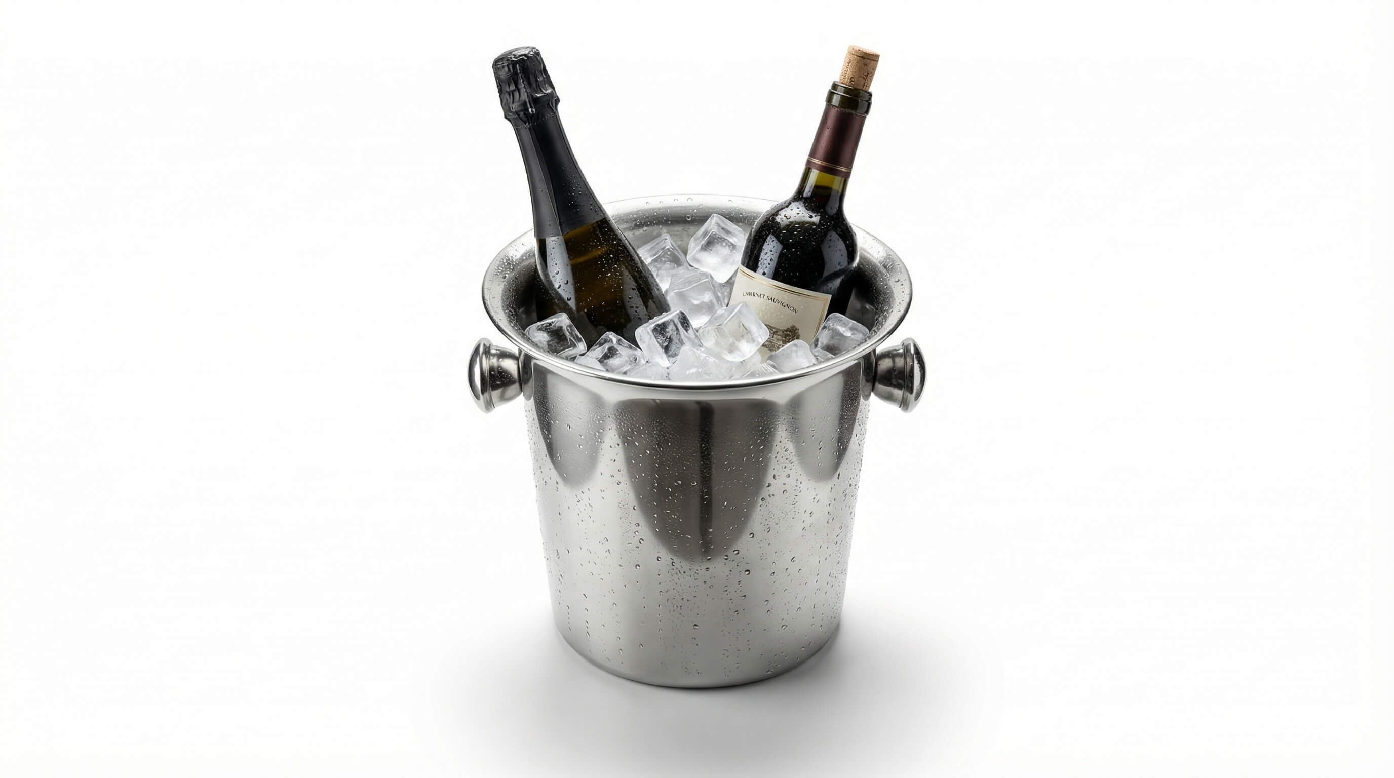 Wine and champagne ice bucket hire for events in London