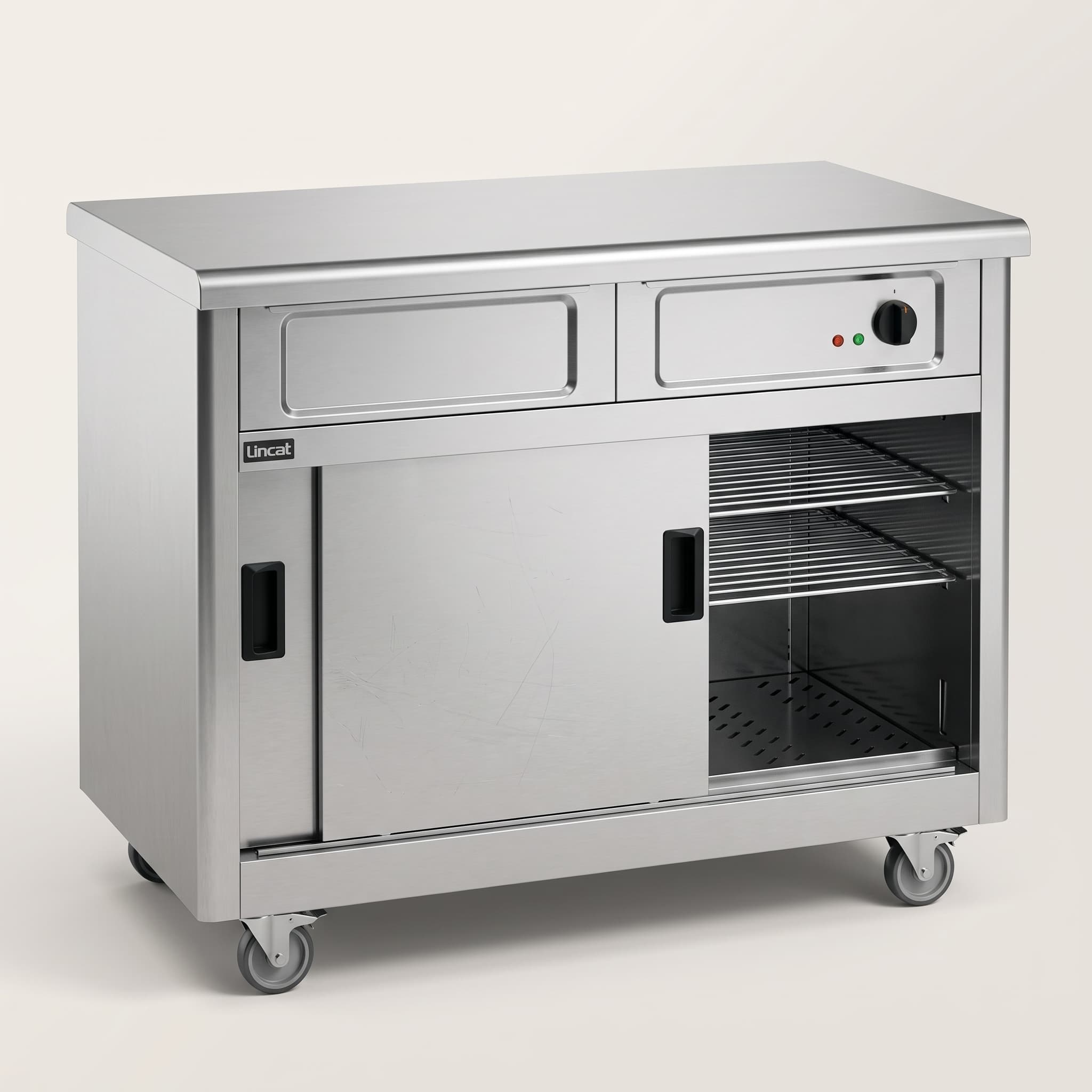 Hot cupboard hire London — Lincat commercial hot cupboard for weddings, buffets and event catering