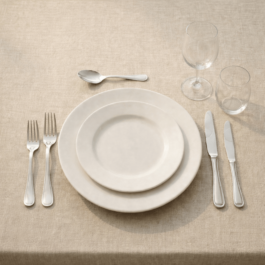 Wedding package table setting hire London