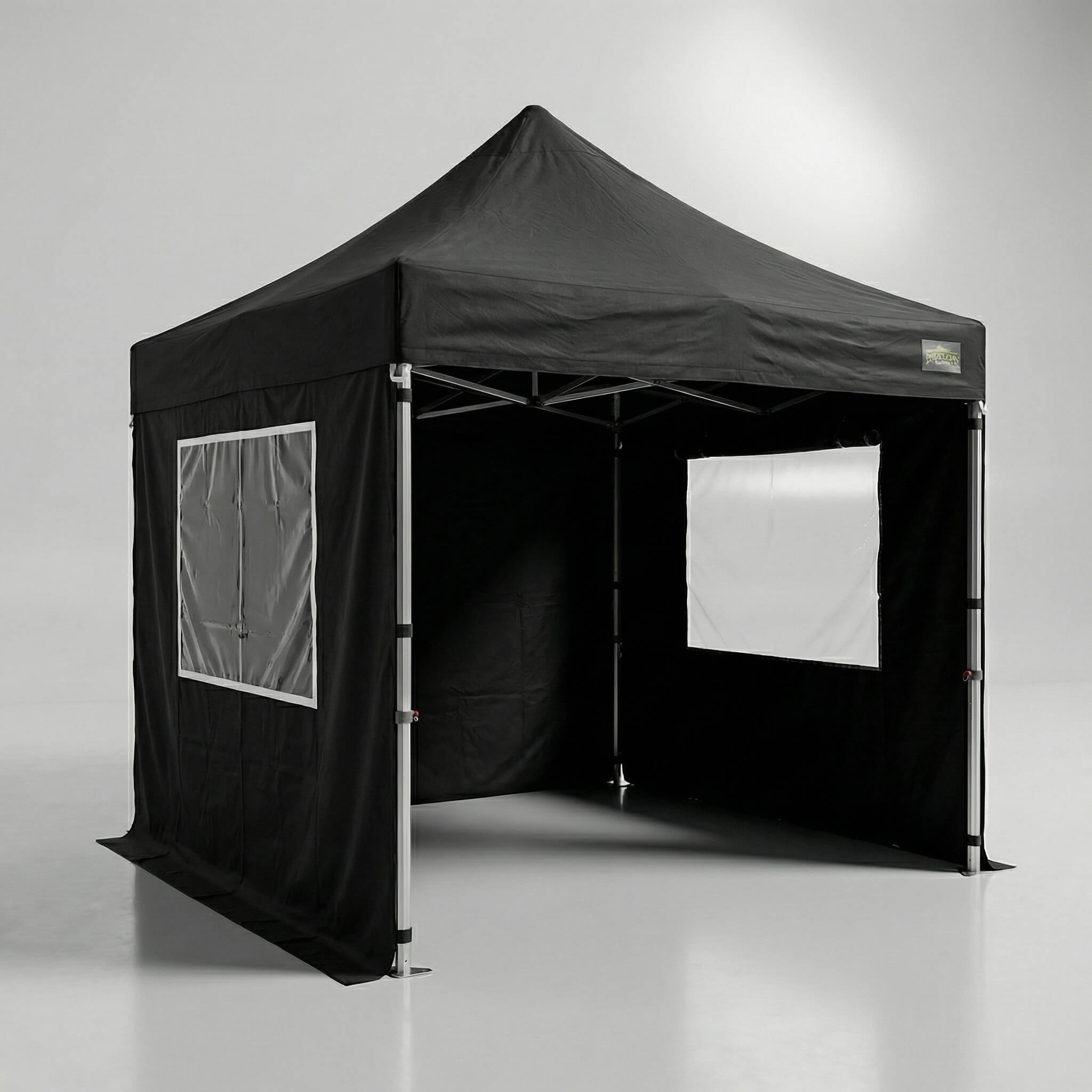 3x3 gazebo with three side walls hire London